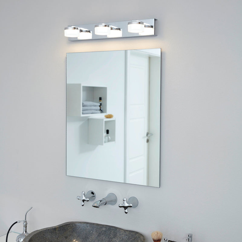 Romendo Vanity Light By Eglo - 3 Lights above the mirror