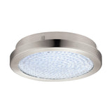 Arezzo Ceiling Light By Eglo - Satin Nickel Color