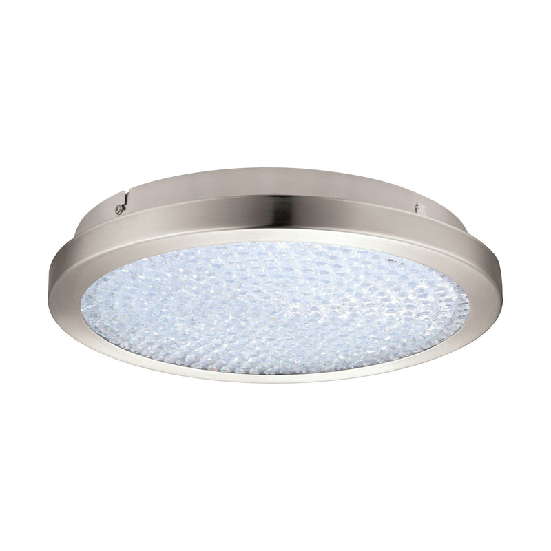 Arezzo Ceiling Light By Eglo - Satin Nickel Color Large