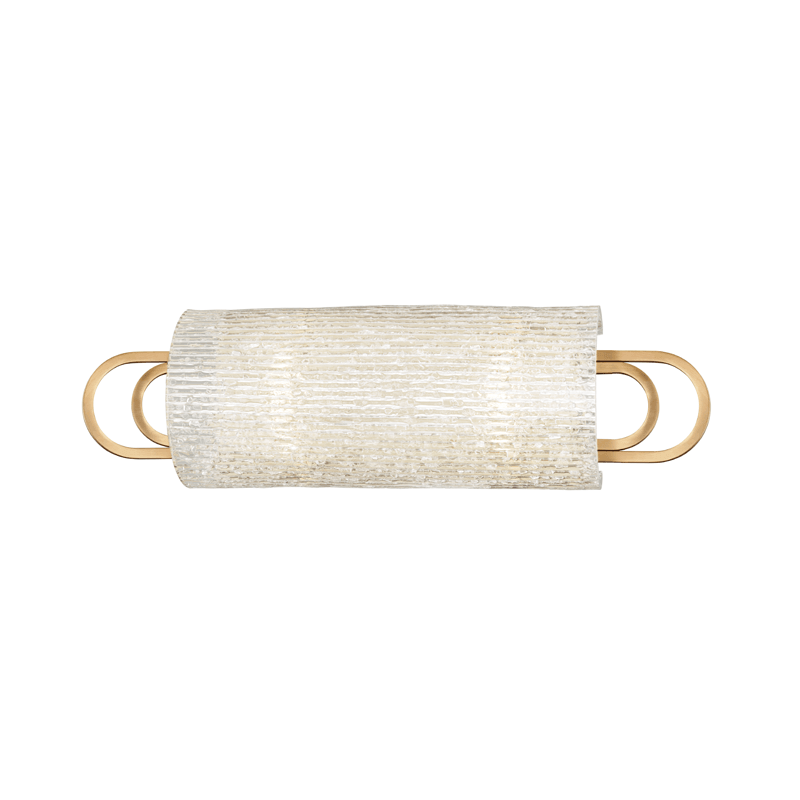 Buckley Bath and Vanity Wall Sconce by Hudson Valley, Finish: Brass Aged, Number of Lights: 2,  | Casa Di Luce Lighting