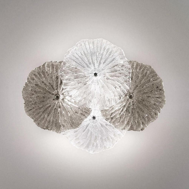 Mariposa LMR01 Wall-Ceiling Lamp by Zafferano, Color: Grey, ,  | Casa Di Luce Lighting
