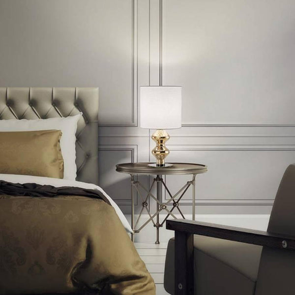 Onda Table Lamp by Zafferano, Color: Clear, Amber, Amethyst, Grey, Light Blue, Silver, Antique Gold-Zafferano, Bronze, Pink Gold-Zafferano, ,  | Casa Di Luce Lighting