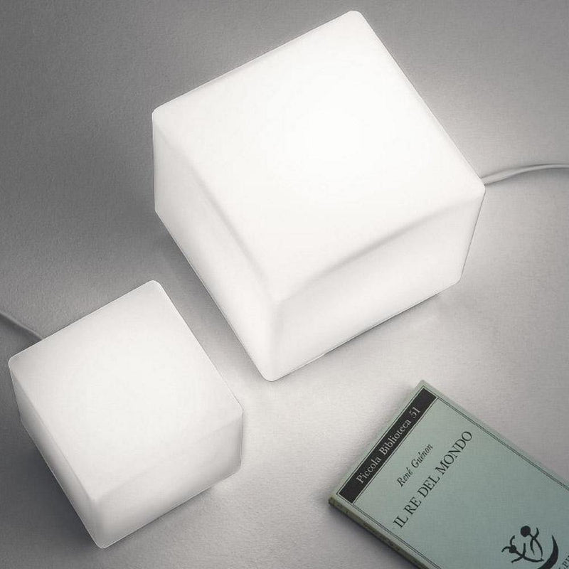 Dado Magneto Table Lamp by Ai Lati, Finish: Chrome, White, Size: Small, Large,  | Casa Di Luce Lighting