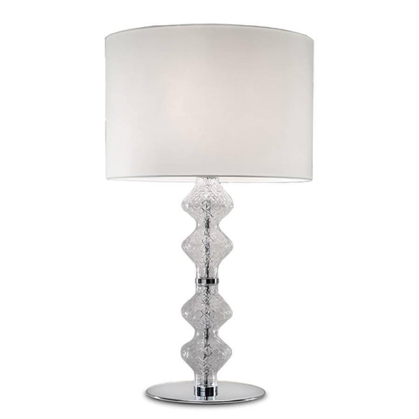 Onda Table Lamp by Zafferano, Color: Clear, Amber, Amethyst, Grey, Light Blue, Silver, Antique Gold-Zafferano, Bronze, Pink Gold-Zafferano, ,  | Casa Di Luce Lighting