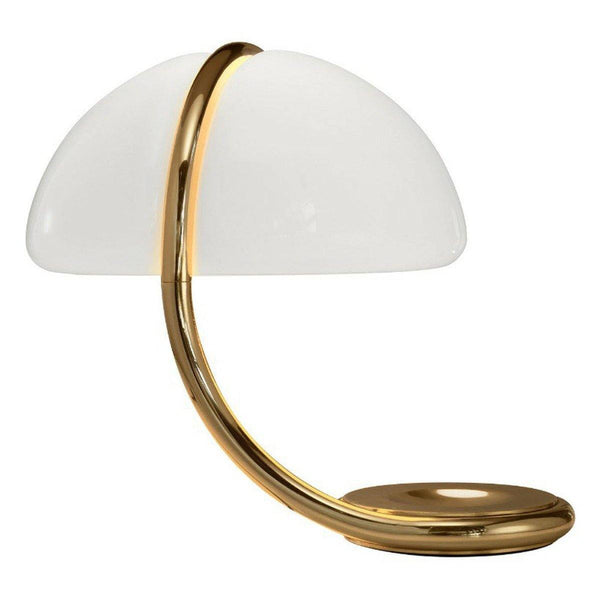 Gold Serpente Table Lamp by Martinelli Luce
