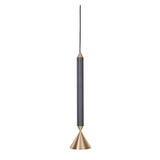 Apollo 39 pendant by Pholc, Finish: Black Ink - Polished Brass, ,  | Casa Di Luce Lighting