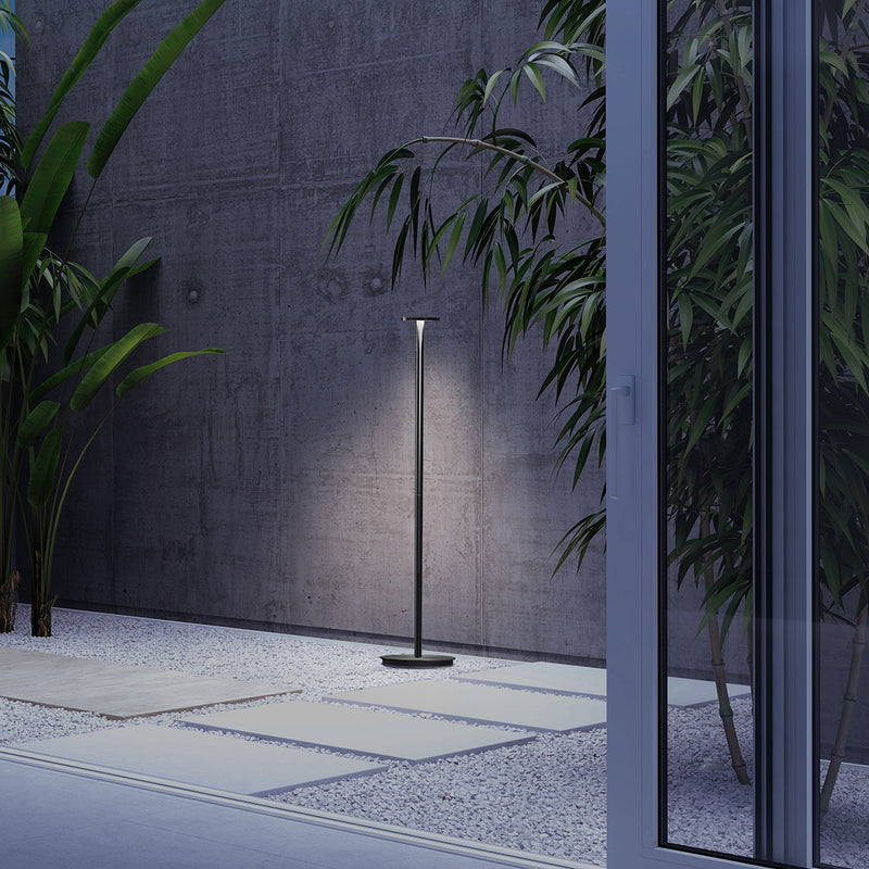 Luci Floor Lamp By Pablo, Finish: Black