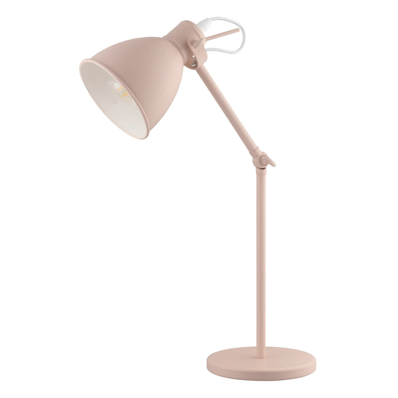 Priddy Table Lamp By Eglo - Pastel Apricot Color