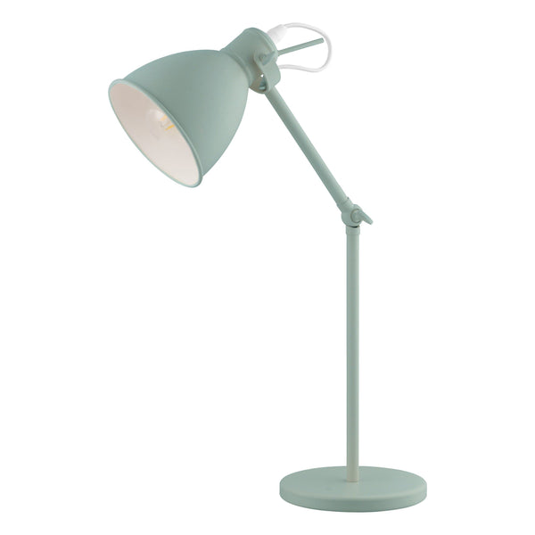 Priddy Table Lamp By Eglo - Pastel Light Green Color