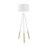 Bidford Floor Lamp By Eglo - White Color