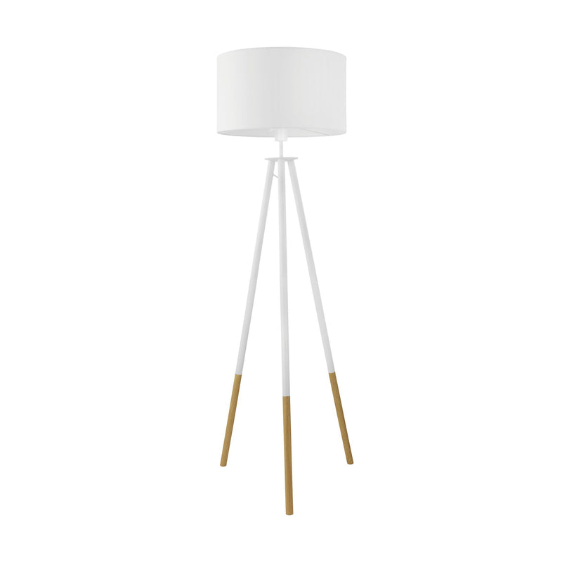 Bidford Floor Lamp By Eglo - White Color