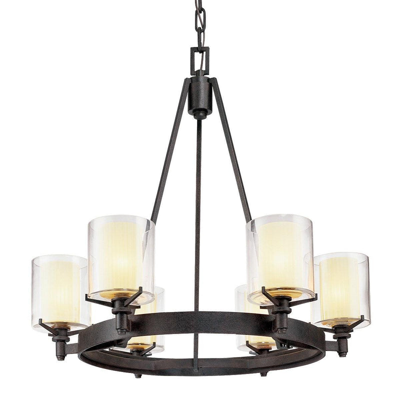 Arcadia Chandelier by Troy Lighting, Size: Small, Large, ,  | Casa Di Luce Lighting