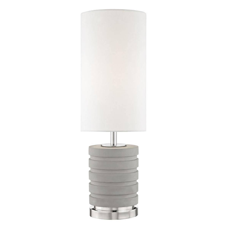 Iris Table Lamp by Mitzi, Finish: Nickel Polished, ,  | Casa Di Luce Lighting
