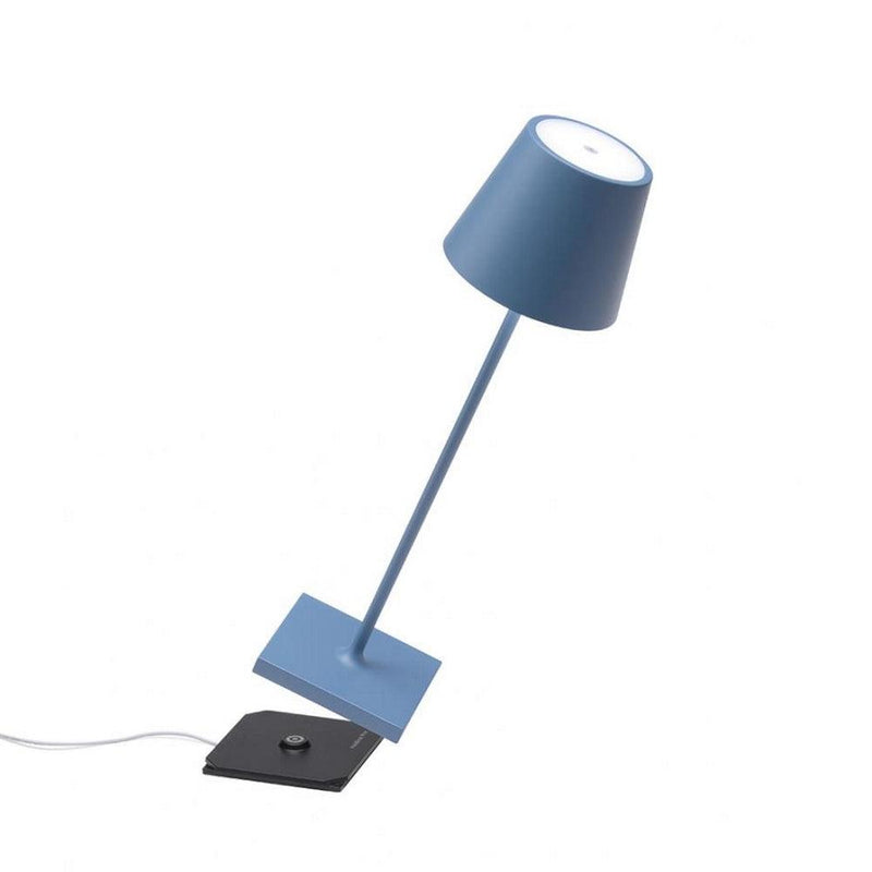 Avio Blue Poldina LED Table Lamp by Ai Lati
