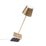 Gold Leaf Poldina LED Table Lamp by Ai Lati
