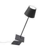 Dark Grey Poldina LED Table Lamp by Ai Lati
