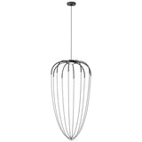 Alysoid Pendant by AXO Light, Finish: Anthracite Grey and Natural Brass-AXO Light, Size: Large,  | Casa Di Luce Lighting