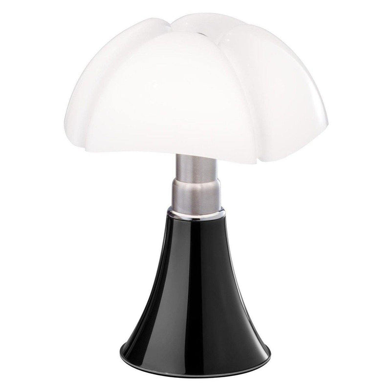 Mini Pipistrello Table Lamp by Martinelli Luce, Color: Titanium-Legrand Adorne, ,  | Casa Di Luce Lighting