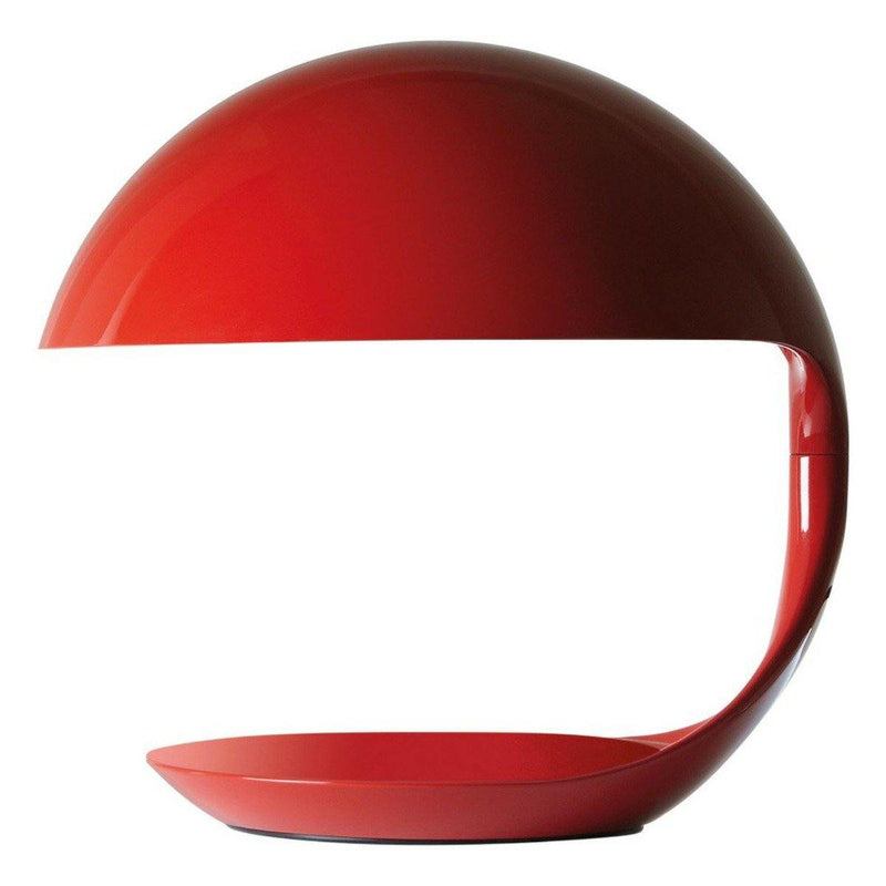 Cobra Table Lamp by Martinelli Luce, Color: Red, ,  | Casa Di Luce Lighting