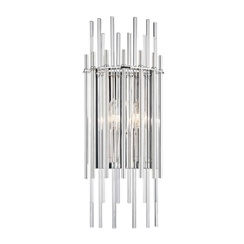 Polished Nickel Wallis Wall Sconce by Hudson Valley