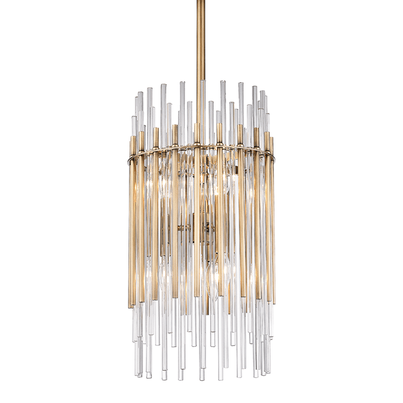 Aged Brass Wallis Pendant by Hudson Valley 