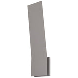 Nevis Outdoor Wall Sconce by Kuzco, Finish: Grey, Size: Large,  | Casa Di Luce Lighting