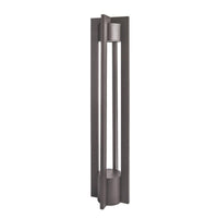 Chamber LED Bollard by W.A.C. Lighting, Finish: Bronze, Color Temperature: 2700K,  | Casa Di Luce Lighting