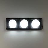 Rover Vanity Light By Eurofase, Size: Small, Finish: Black