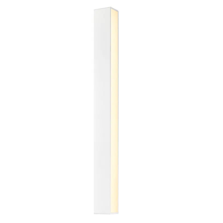 Sideways Indoor-Outdoor Sconce By Sonneman Lighting, Size: Large, Finish: Textured White