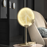 Horo Tl Table Lamp By Masiero, Finish: Amber Spectrum