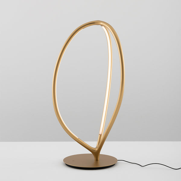 Arrival Table Lamp By Artemide, Finish: Brass