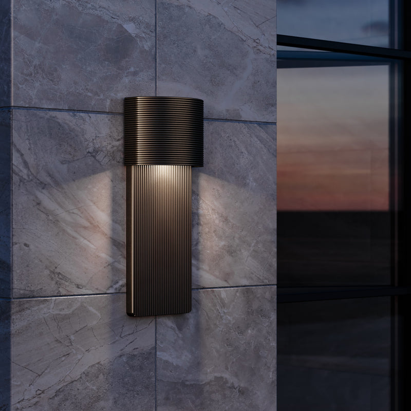 Tempe Wall Sconce By Troy Lighting, Size: Large, Finish: Soft Black