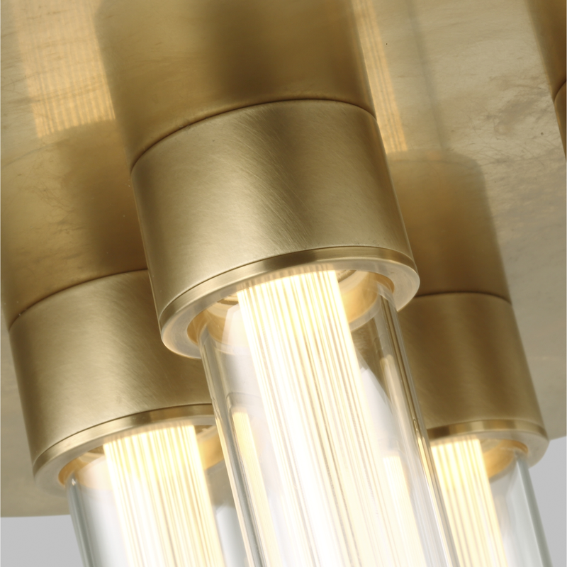 Kola Ceiling Light By Tech Lighting, Size: Small, Finish: Natural Brass
