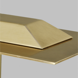 Ponte Linear Suspension By Tech Lighting, Finish: Natural Brass