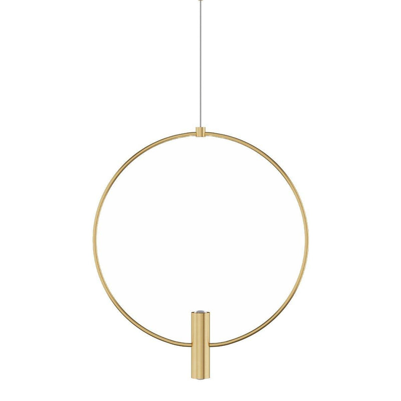Mini Layla 13 Pendant by Tech Lighting, Finish: Natural Brass, ,  | Casa Di Luce Lighting