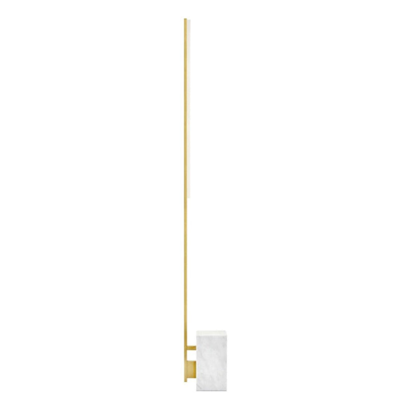 Klee 70 Floor Lamp by Tech Lighting, Finish: Nightshade Black, Polishd Nickel/Marble-Tech Lighting, Natural Brass/White Marble-Tech Lighting, ,  | Casa Di Luce Lighting