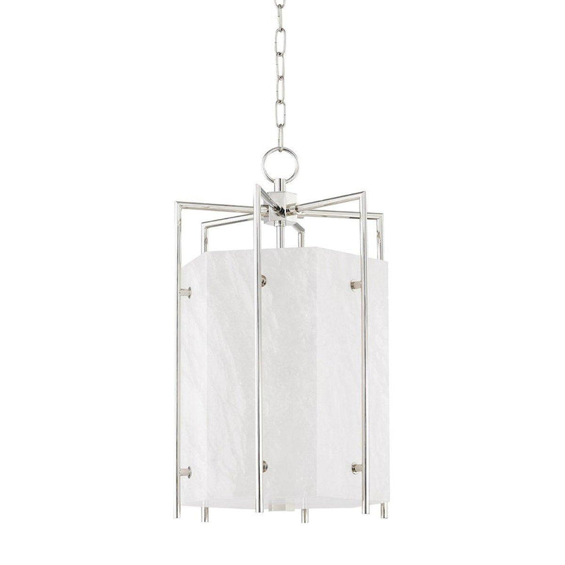 Flatbush Pendant by Hudson Valley, Finish: Brass Aged, Nickel Polished, Size: Small, Large,  | Casa Di Luce Lighting