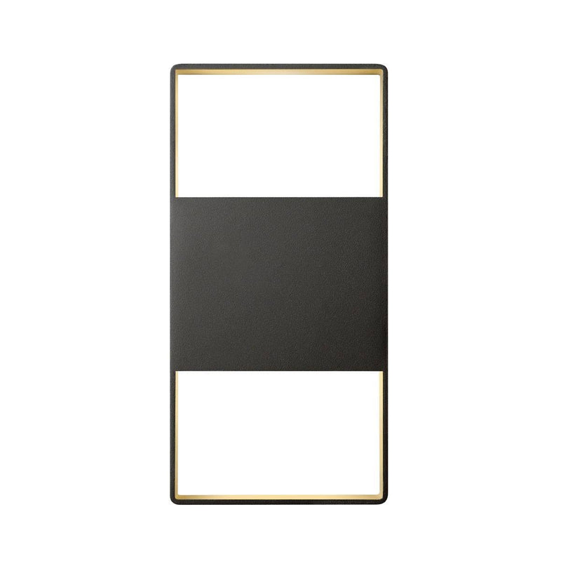 Light Frames Indoor-Outdoor LED Wall Sconce by Sonneman, Finish: Bronze, Size: Small,  | Casa Di Luce Lighting