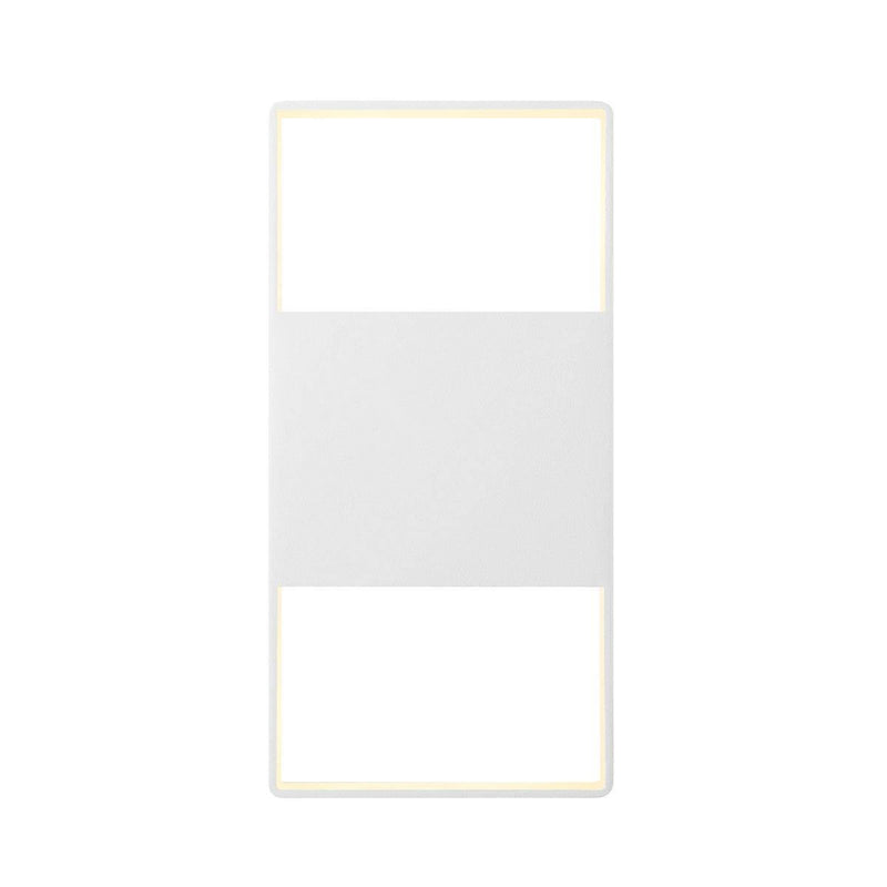 Light Frames Indoor-Outdoor LED Wall Sconce by Sonneman, Finish: White, Size: Small,  | Casa Di Luce Lighting