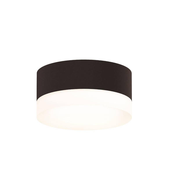 Bronze Reals Outdoor LED Surface Mount White Lens by Sonneman Lighting