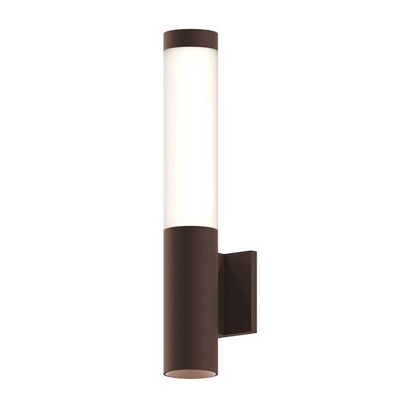 Round Column Indoor-Outdoor LED Wall Sconce - Casa Di Luce