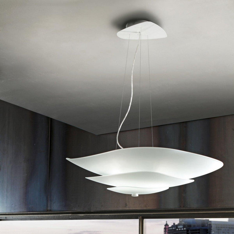 Moledro Pendant by Linea Light, Color: White, ,  | Casa Di Luce Lighting