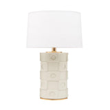 Athena Table Lamp by Mitzi, Finish: Cream White/Gold Leaf Combo-Mitzi, ,  | Casa Di Luce Lighting