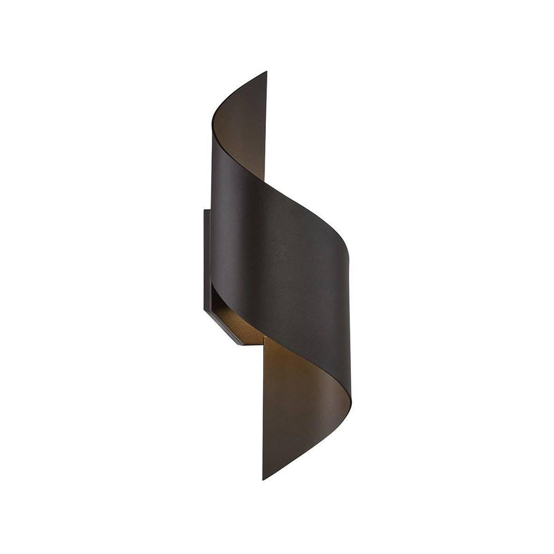 Helix LED Outdoor Wall Sconce by Modern Forms, Finish: Bronze, Size: Small,  | Casa Di Luce Lighting