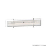 Seismic LED Wall Sconce in Stainless Steel By Modern Forms