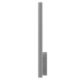 Flue Indoor-Outdoor Sconce By Sonneman Lighting, Finish: Textured Gray, Size: Large