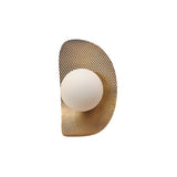 Chips Wall Sconce By Studio M, Finish: Natural Aged Brass