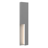 Incavo Indoor-Outdoor Wall Light By Sonneman Lighting, Finish: Textured Gray, Size: Large