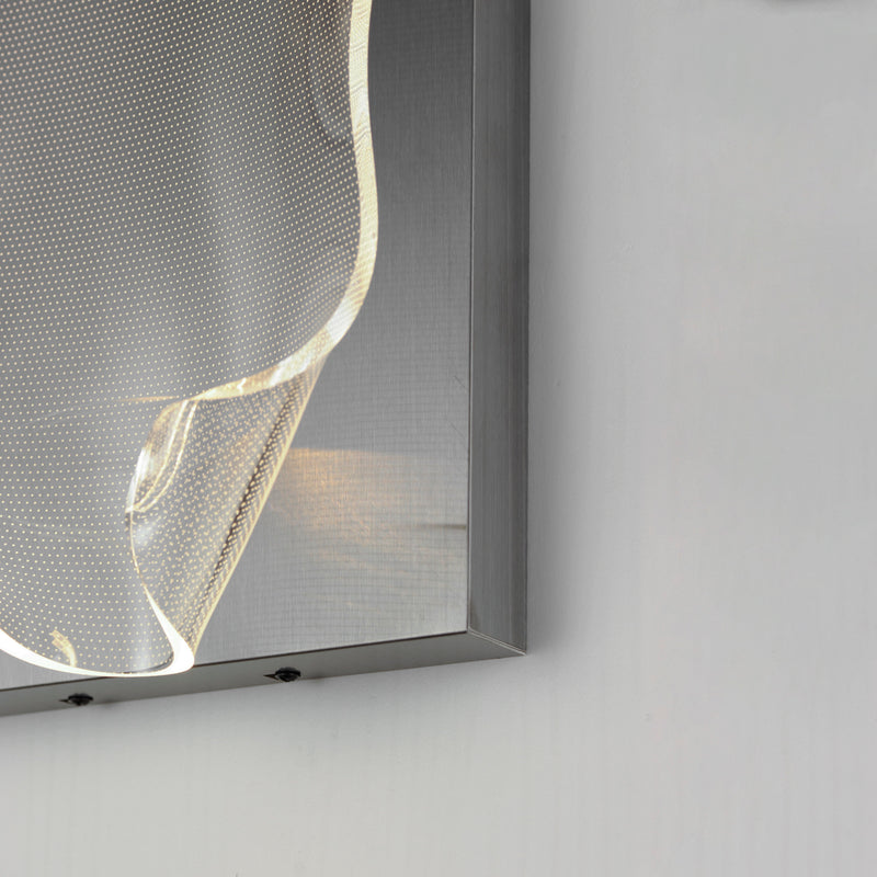 Rinkle LED Wall Sconce By ET2, Finish: Polished Chrome