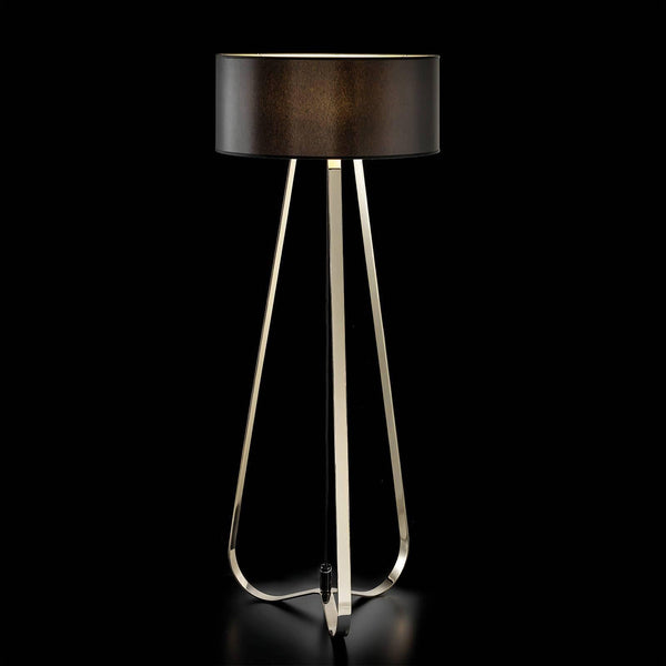 Lily Floor Lamp by Italamp, Finish: Lacquered, Light Gold, ,  | Casa Di Luce Lighting